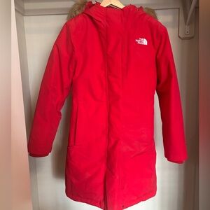 The North Face Red Parka